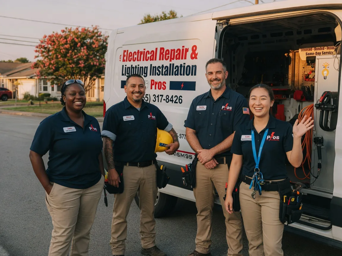 Licensed Electrician company in Hallsville, TX